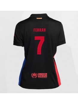 Billige Barcelona Ferran Torres #7 Bortedrakt Dame 2024-25 Kortermet